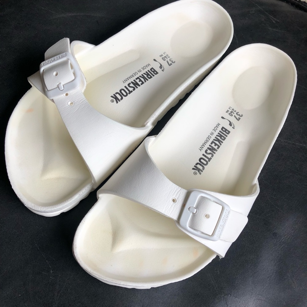 Birkenstock size 7 white